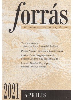 Buda Ferenc - Forrás 2021. április Buda Ferenc - Forrás 2021. április, Kecskemét 2021 antikvár könyv