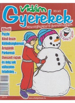  - Vidám gyerekek 2014/1, Albertirsa 2014 antikvár könyv