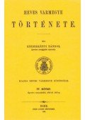 Szederkényi Nándor - Heves vármegye története IV.