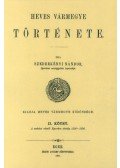 Szederkényi Nándor - Heves vármegye története II.