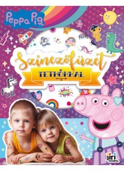  - Színezőfüzet tetkókkal - Peppa malac, null 2022 antikvár könyv
