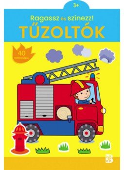 - Ragassz és színezz! - Tűzoltók - Ragassz és színezz! - Tűzoltók, null 2022 antikvár könyv