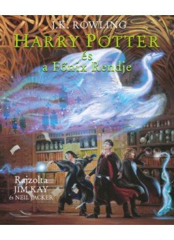 J. K. Rowling - Harry Potter és a Főnix Rendje - Illusztrált kiadás, null 2022 antikvár könyv