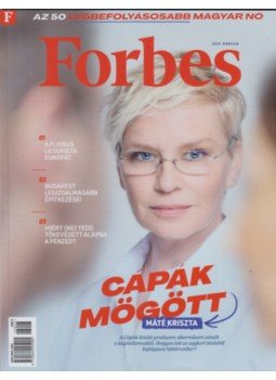  - Forbes - 2023. március - Az 50 legbefolyásosabb magyar nő, null 2023 antikvár könyv