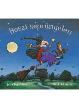Julia Donaldson , Axel Scheffler - Boszi seprűnyélen Julia Donaldson , Axel Scheffler - Boszi seprűnyélen, null 2023 antikvár könyv