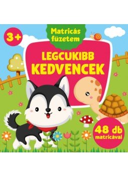 Nagy Mária (szerk.) - Legcukibb kedvencek - 48 db matricával - 3 éves kortól Nagy Mária (szerk.) - Legcukibb kedvencek - 48 db matricával - 3 éves kortól, null 2023 antikvár könyv