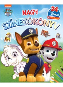 - Nagy színezőkönyv - Paw Patrol - Nagy színezőkönyv - Paw Patrol, null 2023 antikvár könyv