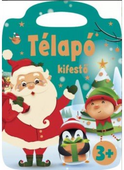 - Télapó kifestő, null 2023 antikvár könyv