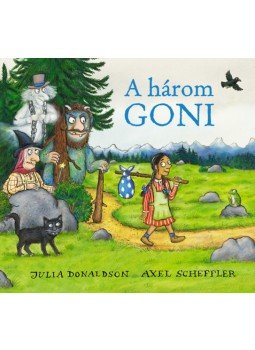 Julia Donaldson  - A három goni, null 2023 antikvár könyv