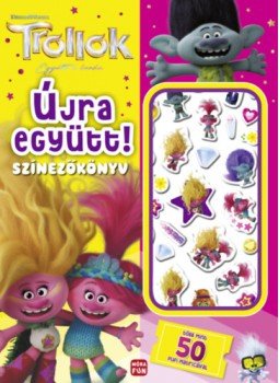- Trollok - Újra együtt! - Színezőkönyv - Több mint 50 pufi matricával - Trollok - Újra együtt! - Színezőkönyv - Több mint 50 pufi matricával, null 2023 antikvár könyv