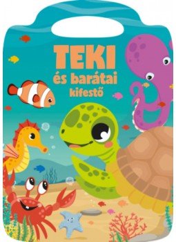  - Teki és barátai kifestő, null 2022 antikvár könyv