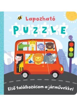 - Lapozható puzzle - Első találkozásom a járművekkel - Lapozható puzzle - Első találkozásom a járművekkel, null 2022 antikvár könyv