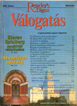 Keresztes Péter - Reader's Digest Válogatás 1996. Június Keresztes Péter - Reader's Digest Válogatás 1996. Június, Budapest 1996 antikvár könyv