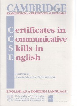  - Certificates in communicative skills in English, Cambridge 0 antikvár könyv