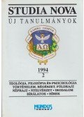 Szilágyi Ferenc,Beke Albert - Studia Nova - Új tanulmányok 1994/2