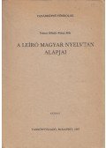 Temesi Mihály,Ronai Béla - A leíró magyar nyelvtan alapjai