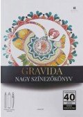 Képes-Kocziszki Zsanett, Takács-Kocziszki Kármen - Gravida - Nagy színezőkönyv