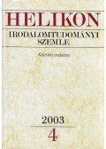 Varga László - Helikon 2003/4