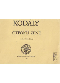 Kodály Zoltán - Ötfokú zene I. Kodály Zoltán - Ötfokú zene I., Budapest 1990 antikvár könyv