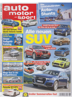 Paul Pietsch, Ralph Alex (szerk.), Jens Katemann (szerk.) - Auto Motor und Sport - Heft 6 7. März 2013 Paul Pietsch, Ralph Alex (szerk.), Jens Katemann (szerk.) - Auto Motor und Sport - Heft 6 7. März 2013, Stuttgart 2013 antikvár könyv