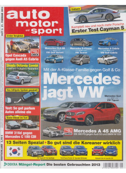Paul Pietsch, Ralph Alex (szerk.), Jens Katemann (szerk.) - Auto Motor und Sport - Heft 5 21. Februar 2013 Paul Pietsch, Ralph Alex (szerk.), Jens Katemann (szerk.) - Auto Motor und Sport - Heft 5 21. Februar 2013, Stuttgart 2013 antikvár könyv