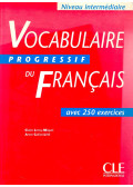 LEROY-MIQUEL, CLAIRE,GOLIOT-LÉTÉ, ANNE - Vocabulaire progressif du français niveau intermédiaire + corrigés