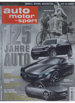 Paul Pietsch, Bernd Ostmann - Auto Motor und Sport - Heft 4 27. Januar 2011 Paul Pietsch, Bernd Ostmann - Auto Motor und Sport - Heft 4 27. Januar 2011, Stuttgart 2011 antikvár könyv