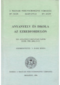 V. Raisz Rózsa - Anyanyelv és iskola az ezredfordulón