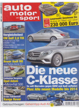 Paul Pietsch, Bernd Ostmann - Auto Motor und Sport - Heft 24 1. November 2012 Paul Pietsch, Bernd Ostmann - Auto Motor und Sport - Heft 24 1. November 2012, Stuttgart 2012 antikvár könyv