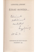 Lengyel József - Ézsau mondja... (dedikált)