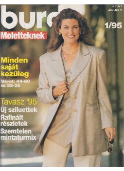 Hajós Katalin, Acsay Judit - Burda Moletteknek 1995/1. Hajós Katalin, Acsay Judit - Burda Moletteknek 1995/1., Budapest 1995 antikvár könyv