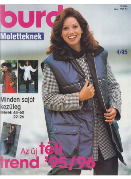 Annelore Weniger (szerk.), Hajós Katalin, Acsay Judit - Burda Moletteknek 1995/4. Annelore Weniger (szerk.), Hajós Katalin, Acsay Judit - Burda Moletteknek 1995/4., Budapest 1995 antikvár könyv