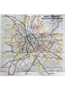 Szendy Károly - Tanulmány Nagy-Budapestről, Budapest 1942 antikvár könyv