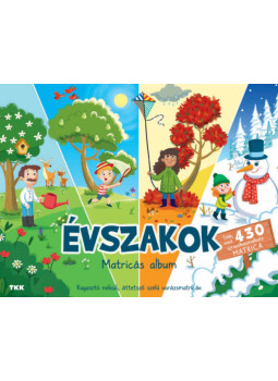  - Évszakok - Matricás album, null 2023 antikvár könyv