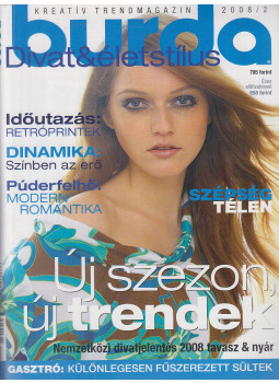 Acsay Judit - Burda 2008/2. Acsay Judit - Burda 2008/2., Budapest 2008 antikvár könyv