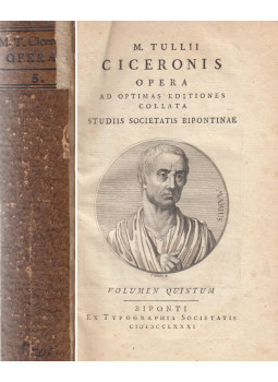 Marcus Tullius Cicero - M. Tullii Ciceronis Opera. Volumen Quintum Marcus Tullius Cicero - M. Tullii Ciceronis Opera. Volumen Quintum, null 1781 antikvár könyv