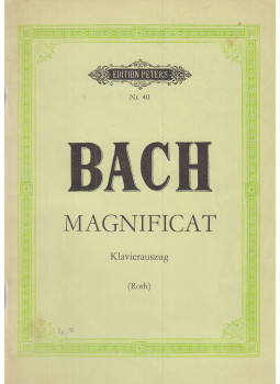Johann Sebastian Bach, Herman Roth - Magnificat (reprint) Johann Sebastian Bach, Herman Roth - Magnificat (reprint), Leipzig 1974 antikvár könyv