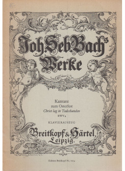 Johann Sebastian Bach, Schreck, Gustav, Martin Luther - Kantate zum Osterfest Johann Sebastian Bach, Schreck, Gustav, Martin Luther - Kantate zum Osterfest, Leipzig 1972 antikvár könyv