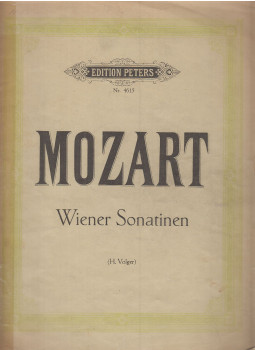 Mozart, Wolfgang Amadeus, Volger, Heinz - Wiener Sonatinen Mozart, Wolfgang Amadeus, Volger, Heinz - Wiener Sonatinen, Leipzig 1952 antikvár könyv