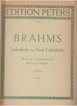 Brahms, Johannes, Kurt Soldan - Liebeslieder und Neue Liebeslieder Brahms, Johannes, Kurt Soldan - Liebeslieder und Neue Liebeslieder, Leipzig 1964 antikvár könyv