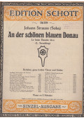 Johann Strauss,ifj. Johann Strauss - An der schönen blauen Donau