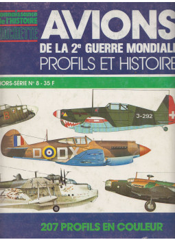Philippe Leclerc - Avions militaires de la 2e Guerre Mondiale: profils et histoire Hors-Série No. 8, Paris 1983 antikvár könyv