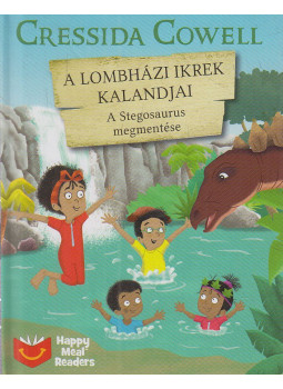 Cressida Cowell - A lombházi ikrek kalandjai - A Stegosaurus megmentése, London 2019 antikvár könyv