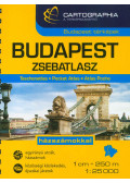 Cartographia Kiadó - BUDAPEST ZSEBATLASZ 1:25 000 "SC" - házszámokkal