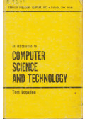 Tom Logsdon,Domokos János - An Introduction to Computer Science and Technology