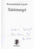 Krasznahorkai László - Sátántangó (dedikált)