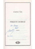 Amos Oz - Fekete doboz (dedikált)
