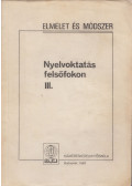 Berényi Pálné - Nyelvoktatás felsőfokon III.