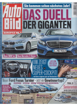 Diekmann, Kai, Wieland, Bernd - Auto Bild Nr. 2 - 9. 1. 2015, Hamburg 2015 antikvár könyv