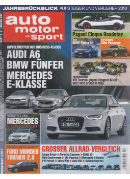 Paul Pietsch, Bernd Ostmann - Auto Motor und Sport - Heft 2 3. Januar 2011 Paul Pietsch, Bernd Ostmann - Auto Motor und Sport - Heft 2 3. Januar 2011, Stuttgart 2011 antikvár könyv